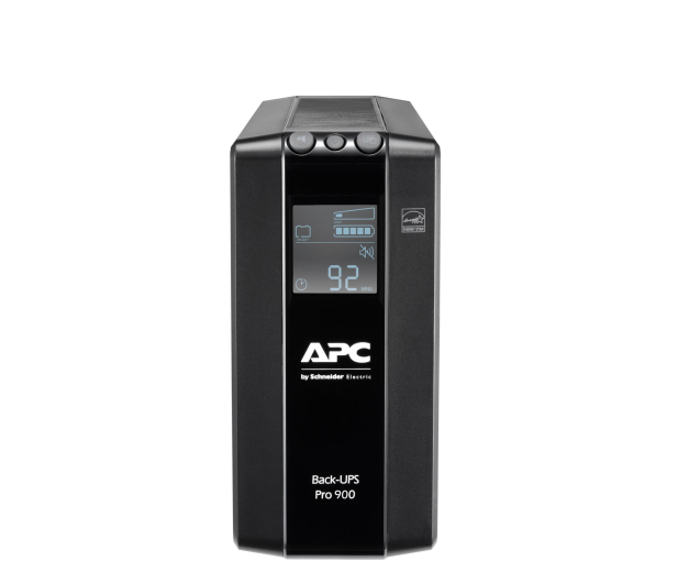 APC Back-UPS Pro (900VA/540W, 6xIEC, RJ-45, AVR, LCD) - 520167 - zdjęcie 2